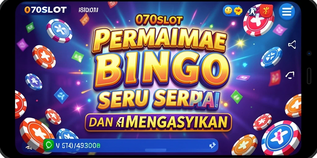 Screenshot gameplay dari 070SLOT menunjukkan suasana seru dan interaktif Bingo.
