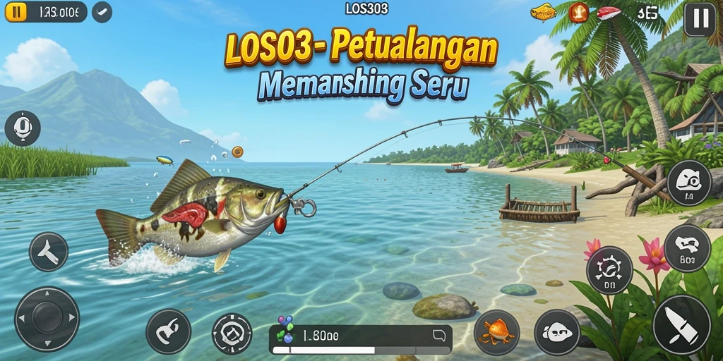 Tangkapan ikan besar dalam gameplay LOS303 yang mendebarkan.