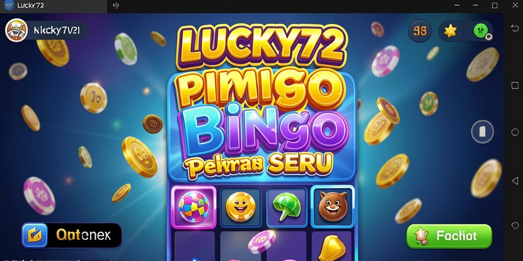 Tampilan gameplay yang seru dan interaktif di LUCKY72.
