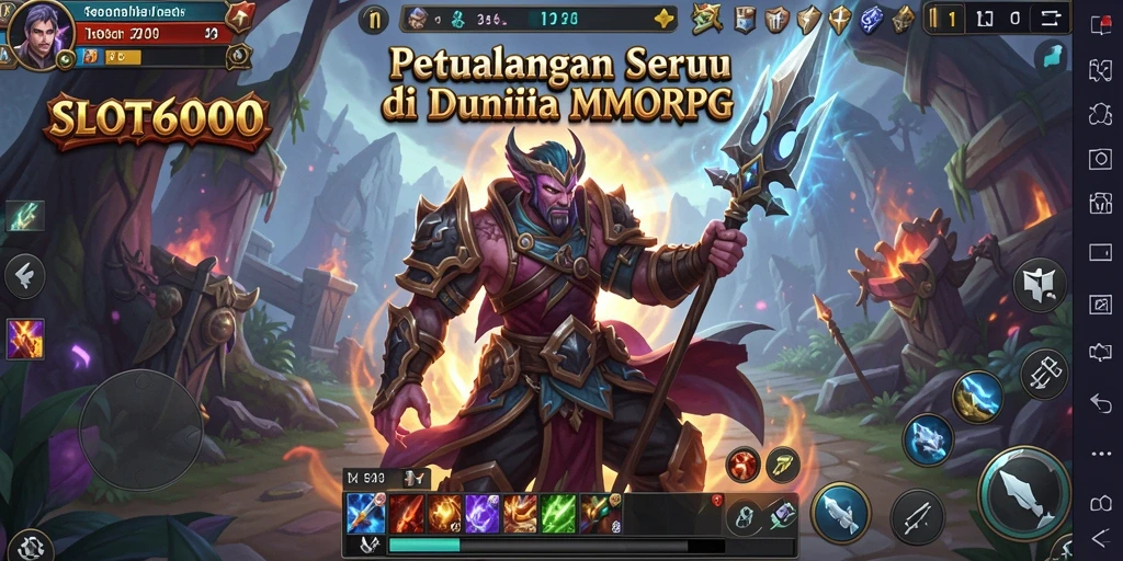 Tampilan gameplay SLOT6000 yang memukau dan imersif.