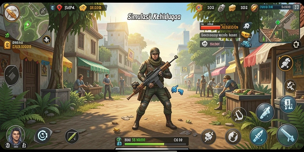 Gameplay mendalam dan interaktif di SVIP4.