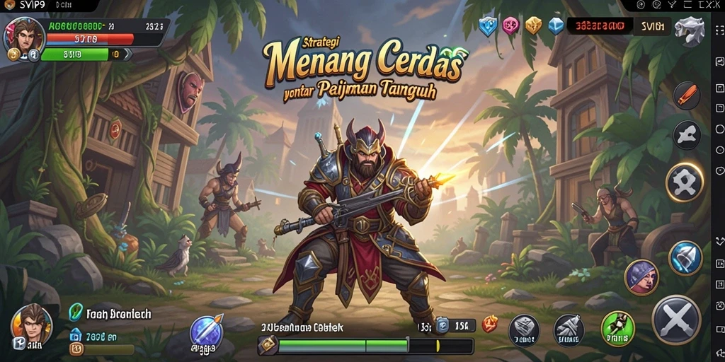 Gameplay menarik dari SVIP9 dengan pertempuran strategi intens.